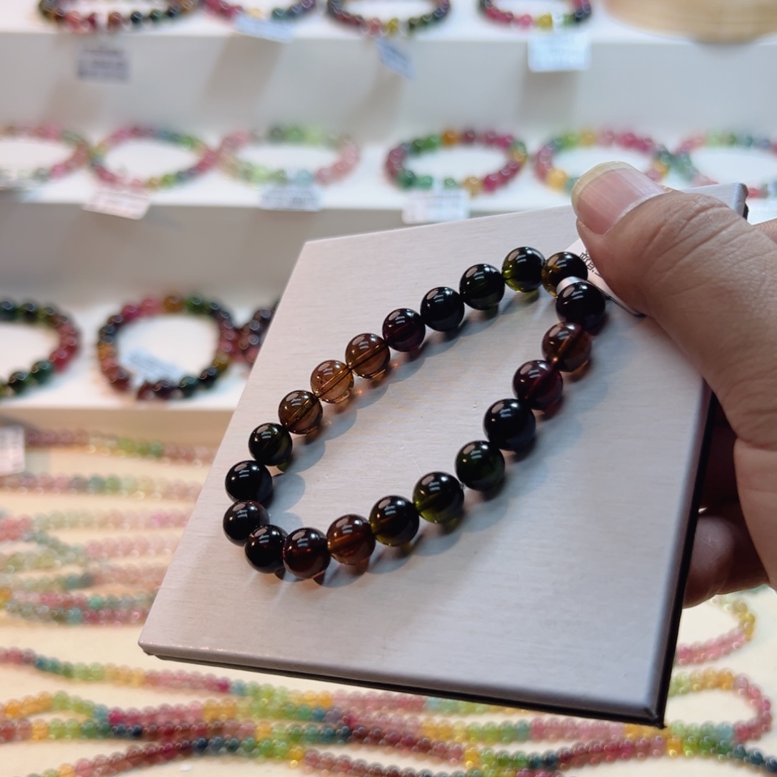 未镶嵌手链碧玺碧玺