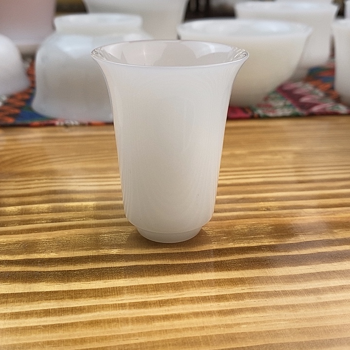 杯淡**伤德化陶瓷德化白瓷主人杯