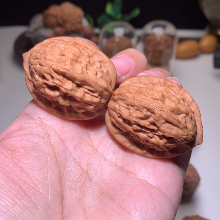 把件文玩核桃大红袍