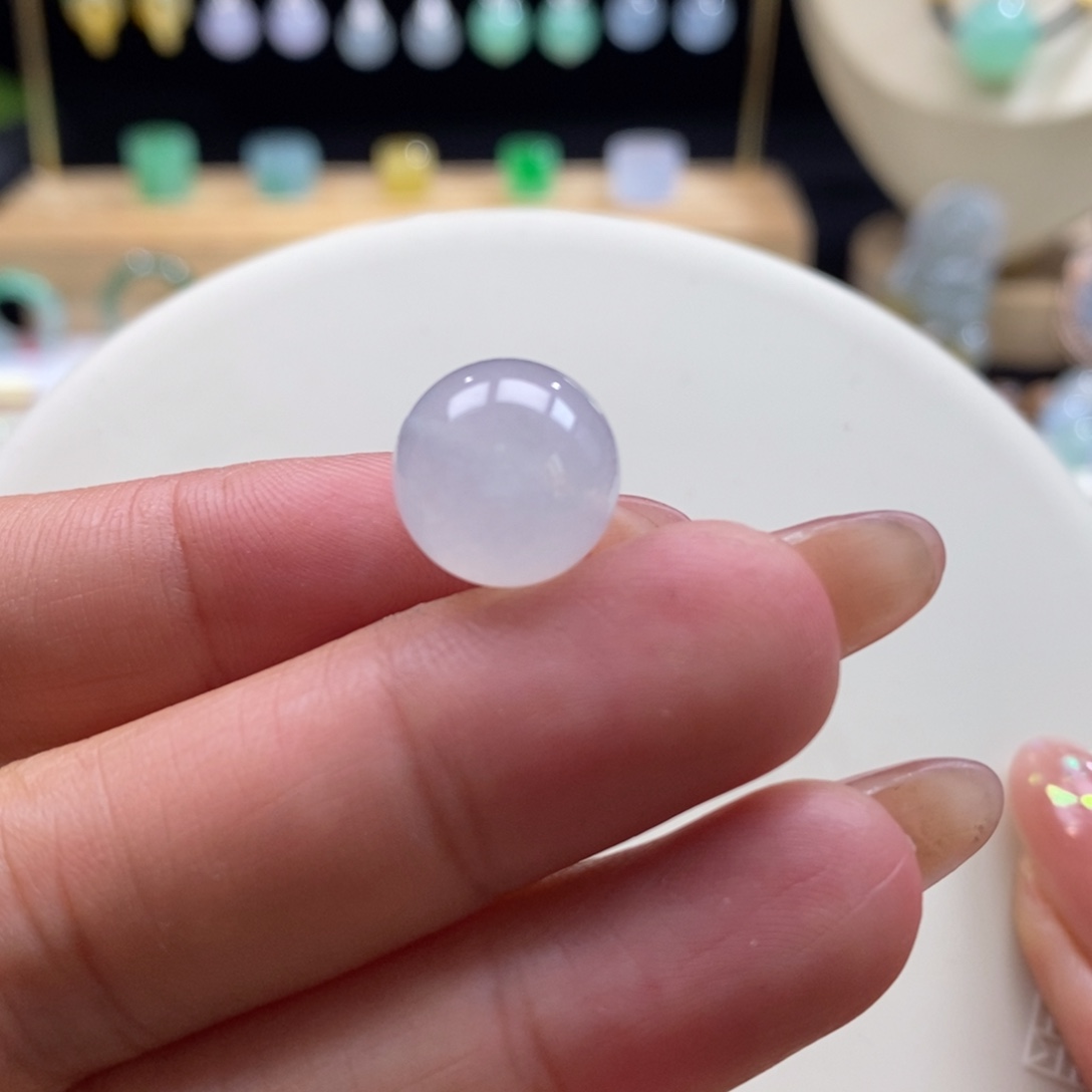 翡翠吊坠(不含链)未镶嵌翡翠冰珠