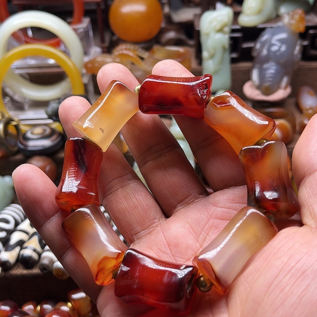 玛瑙/玉髓未镶嵌车挂