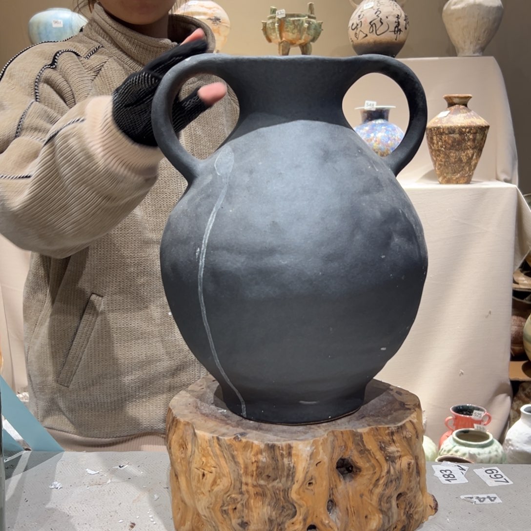 景德镇高温陶瓷577花瓶摆件花瓶摆件