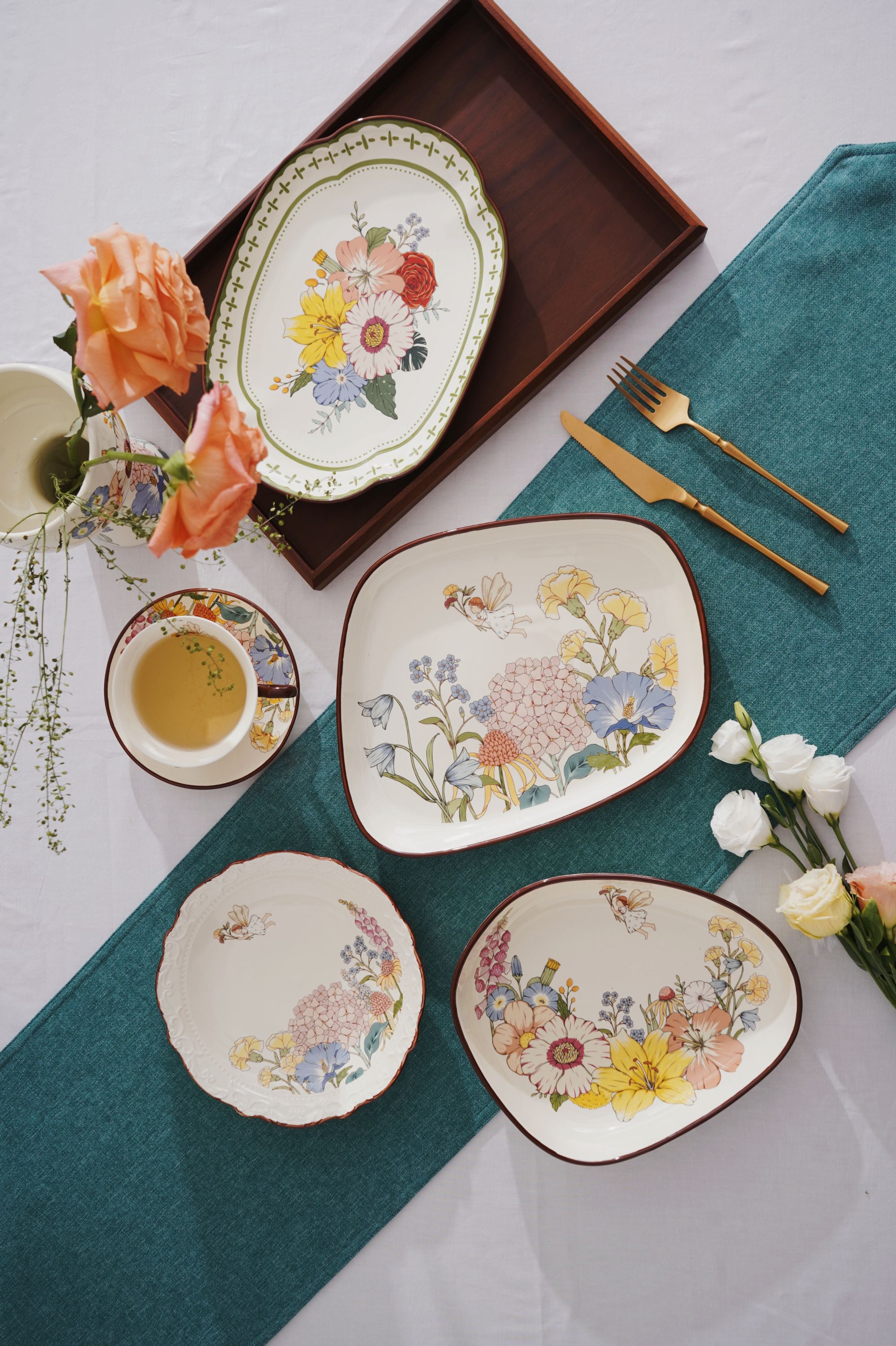 【景德镇手绘】创意陶瓷餐具HH