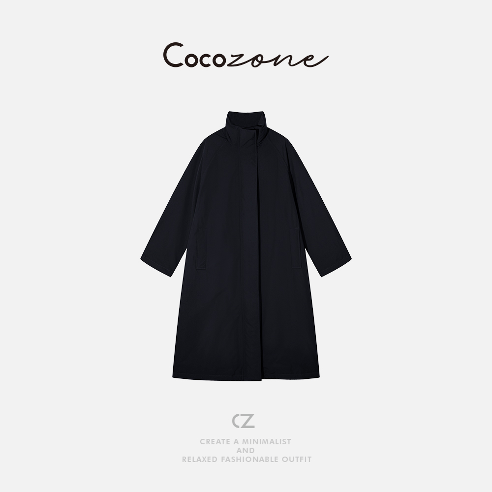 COCO ZONE 刘一一  "风衣鹅"90鹅绒温暖感外套 CD2A2592