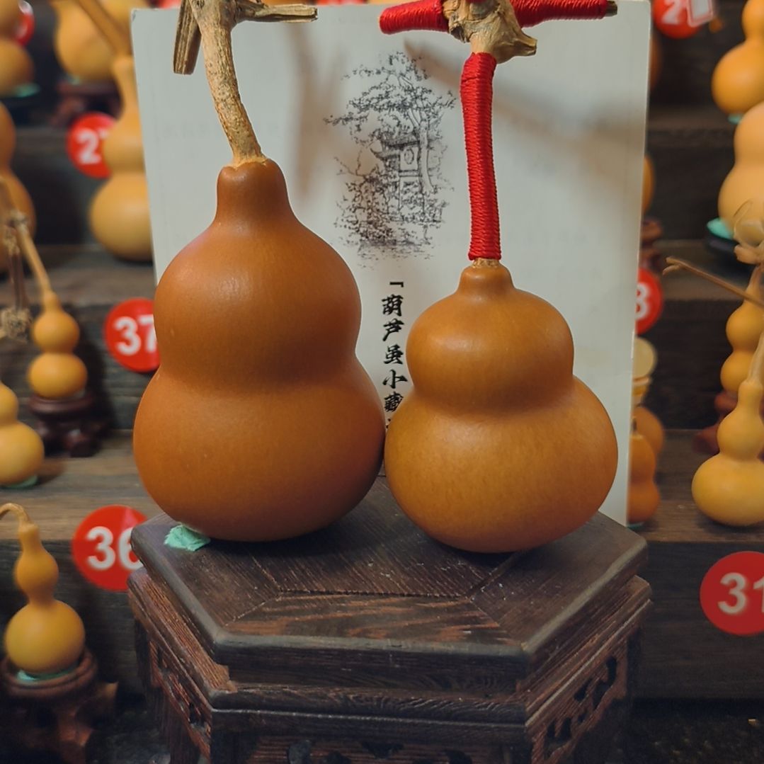 ?**?葫芦手把件文玩福禄康瑞相伴