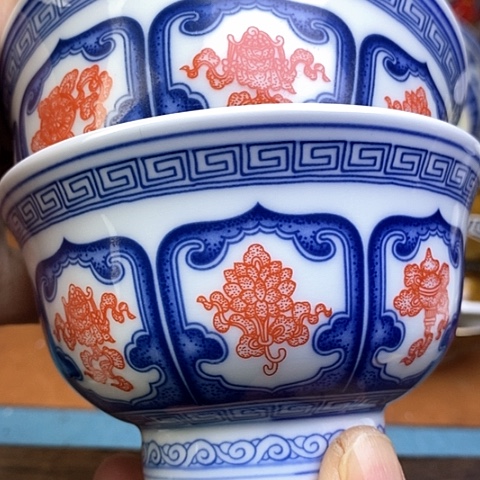 景德镇陶瓷藏式茶碗