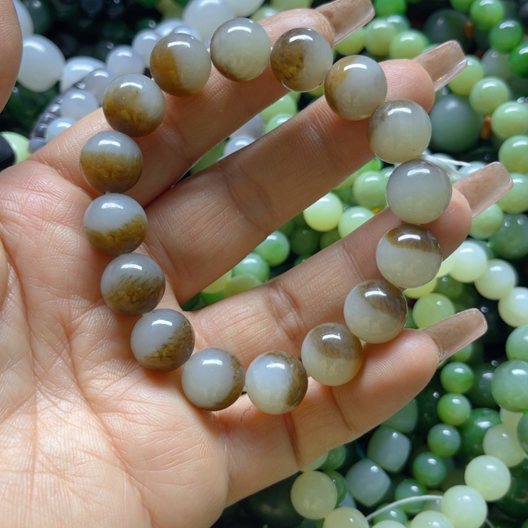 和田玉手链未镶嵌