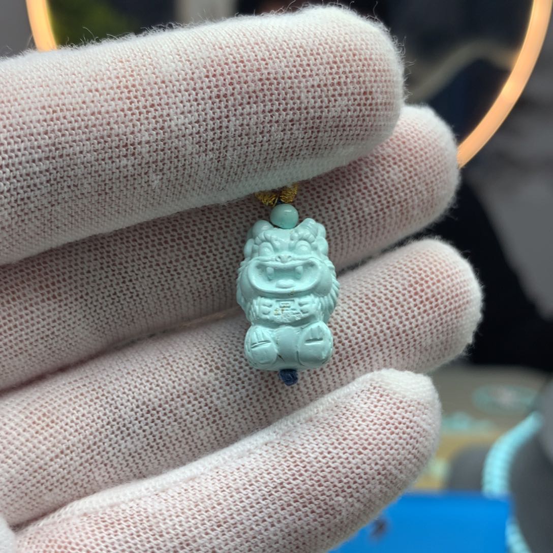 绿松石挂件未镶嵌