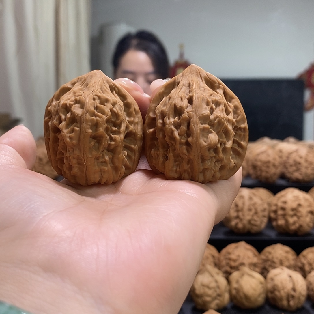 把件文玩核桃41鸡心有伤
