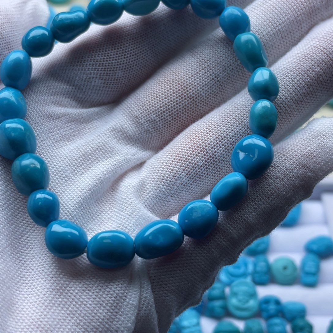 未镶嵌绿松石珠宝奇石