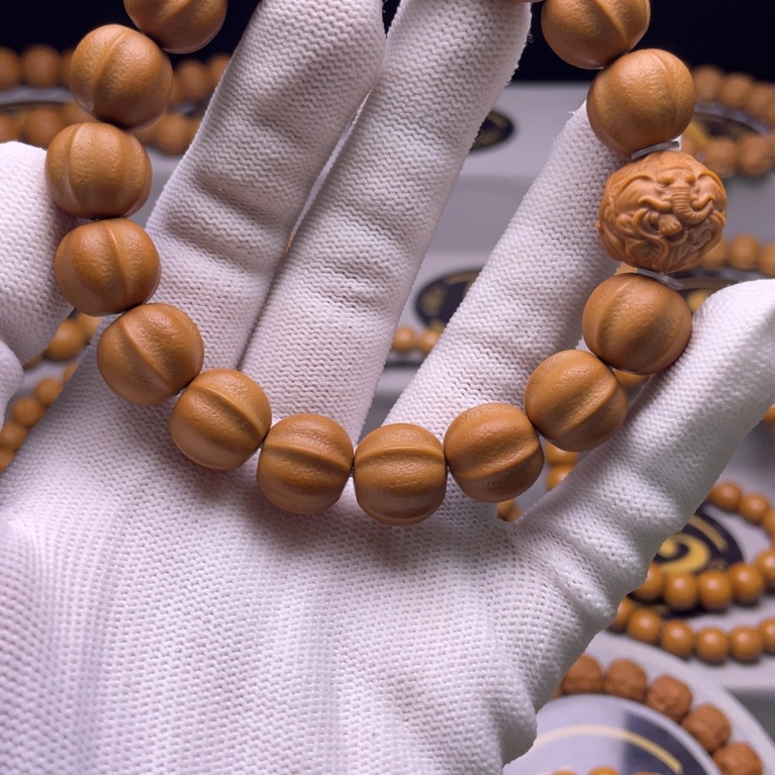 猴头核桃手串小*全品龙炎喷砂鲨鱼13.8左右尺寸