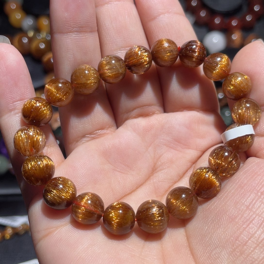 水晶手链未镶嵌铜顺发9.5mm