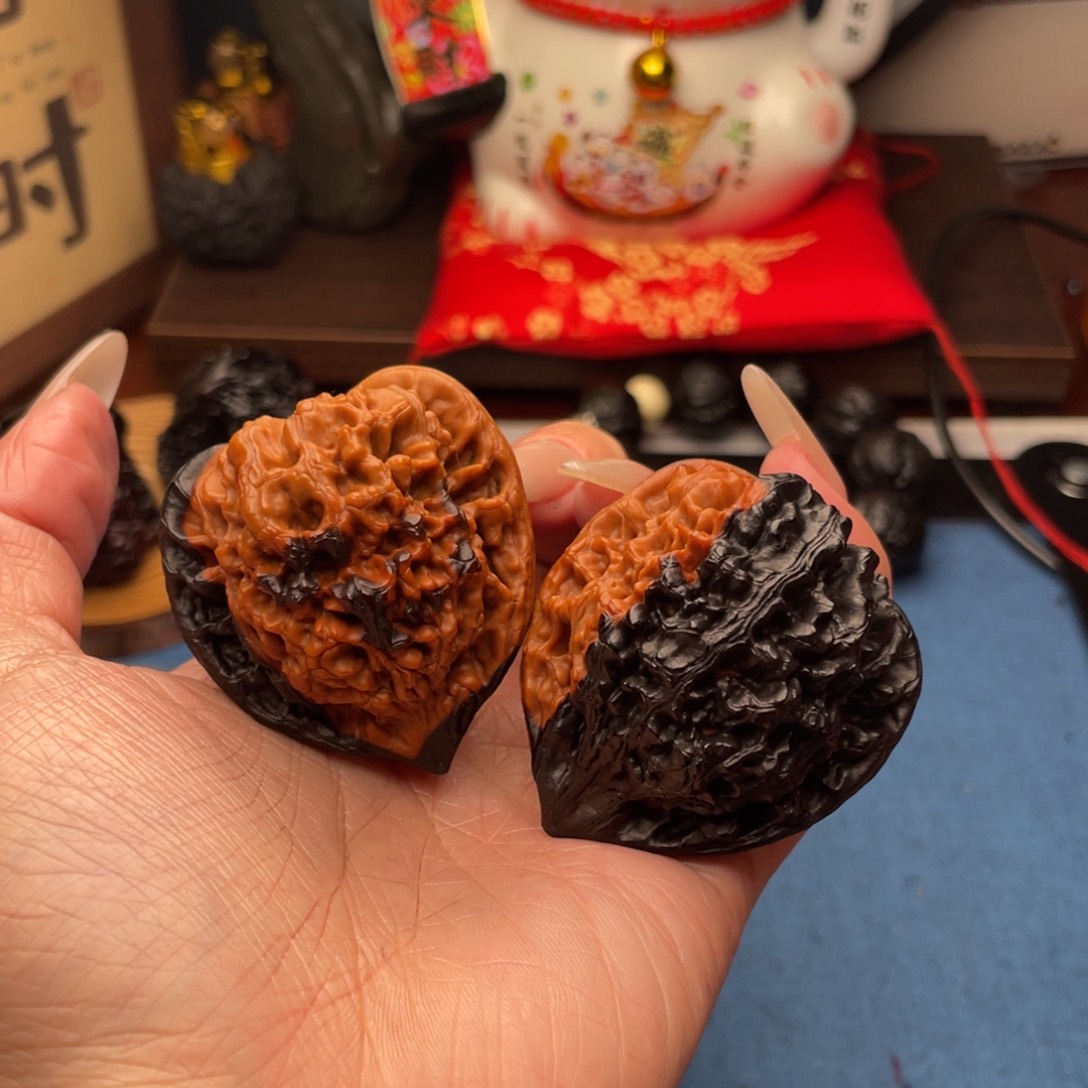 吊坠文玩核桃焦糖官帽