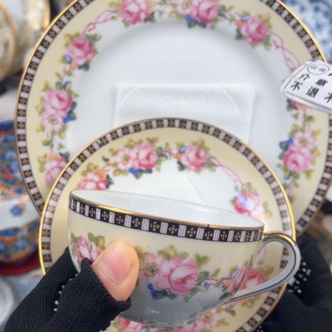 中古美术茶杯不退换