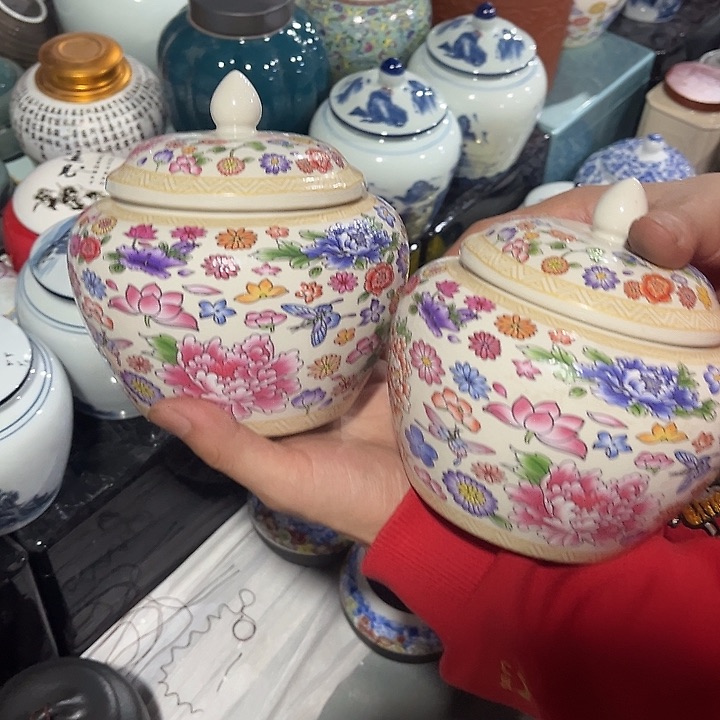 罐司宴精选高档陶瓷茶叶罐