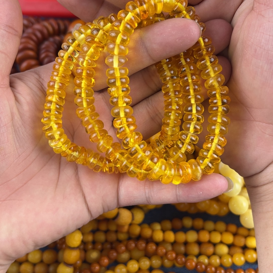 琥珀未镶嵌珠宝奇石