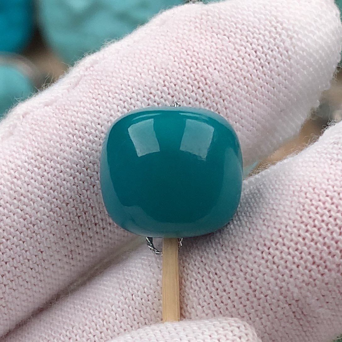 绿松石配饰未镶嵌老型卡13.3*12