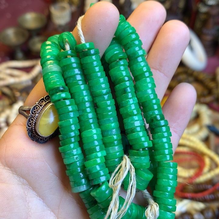 星月菩提吊坠藏传喜马拉雅艺术品