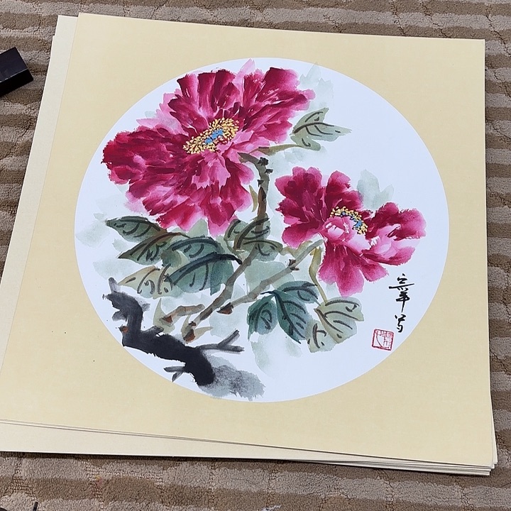 国画花鸟的翅膀和翅膀50.50