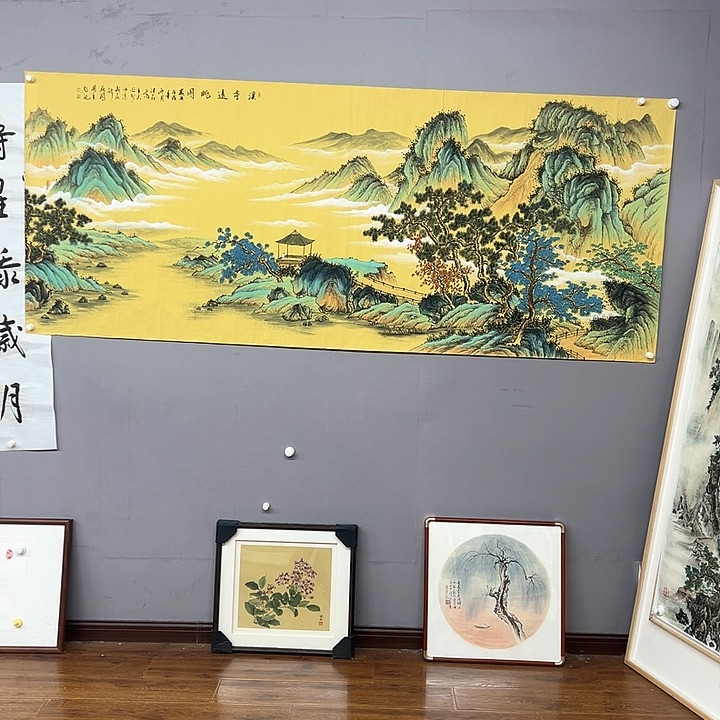 国画中美老师纯手绘作品
