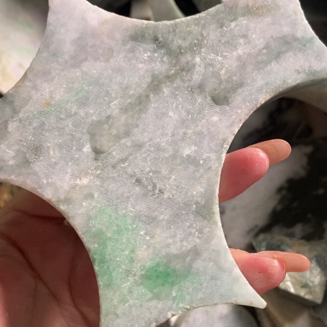翡翠未镶嵌挂件天然翡翠