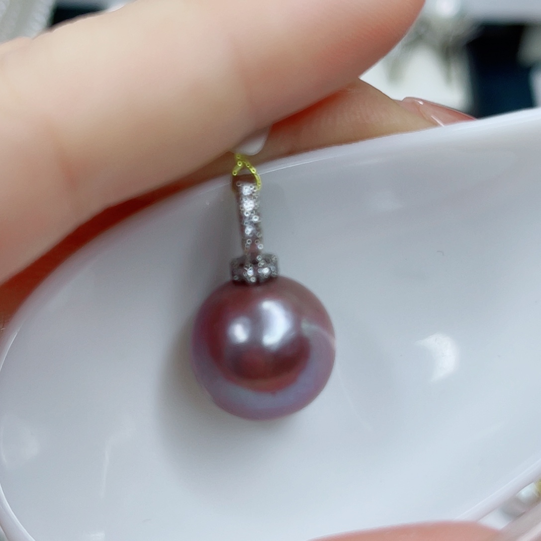 淡水珍珠合金吊坠(赠链)