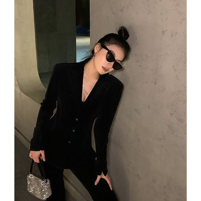 【特价】丝绒时尚套装YD212073