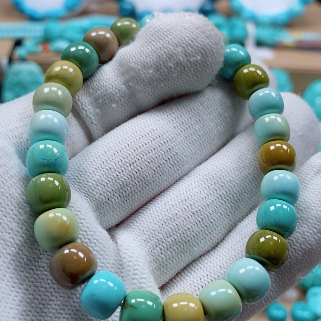 绿松石珠宝奇石未镶嵌