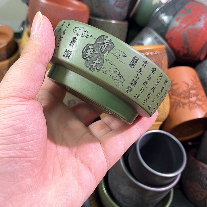 茶杯紫砂全手工紫砂主人杯