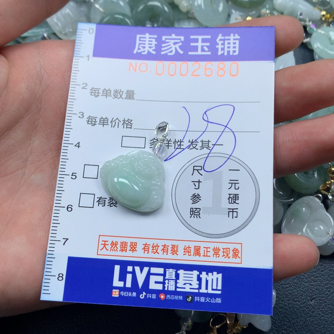 颈饰未镶嵌翡翠b