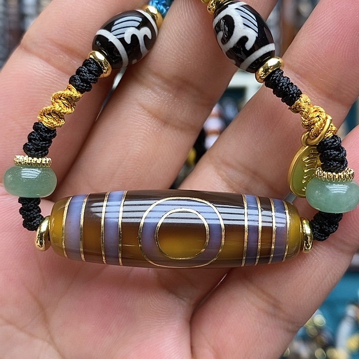 玛瑙/玉髓颈饰合金