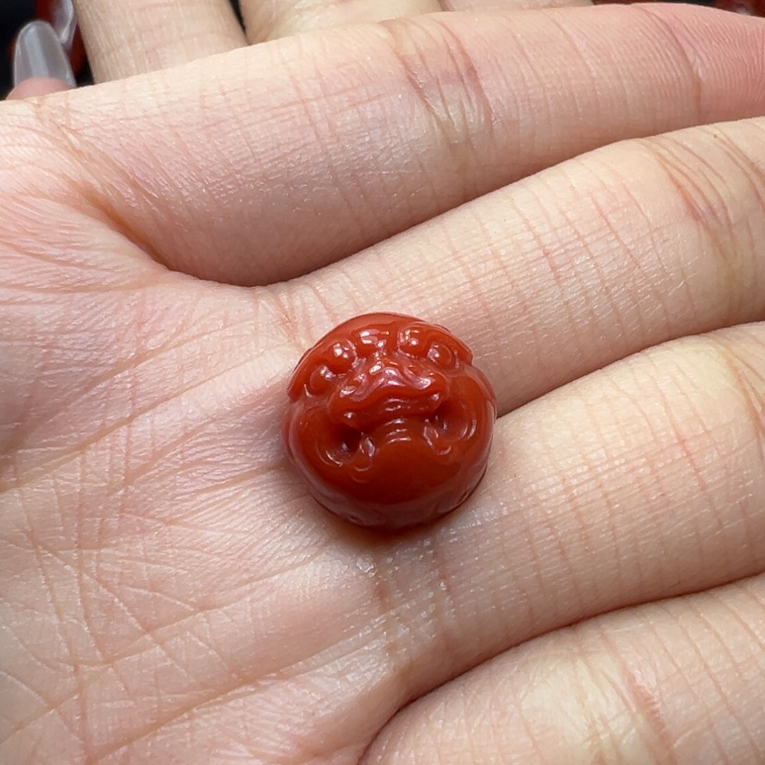 南红玛瑙未镶嵌珠子