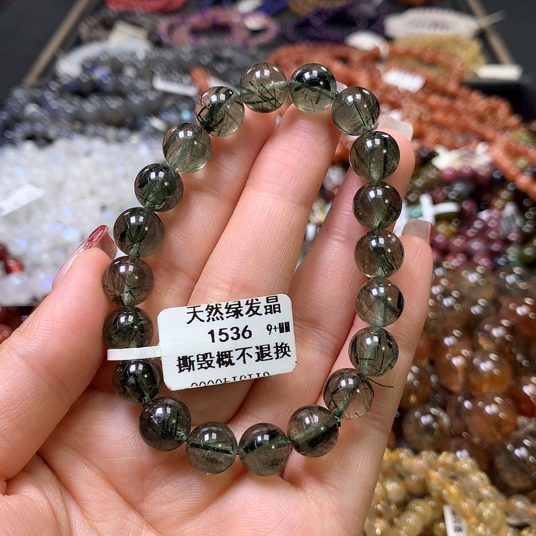 水晶手链未镶嵌，