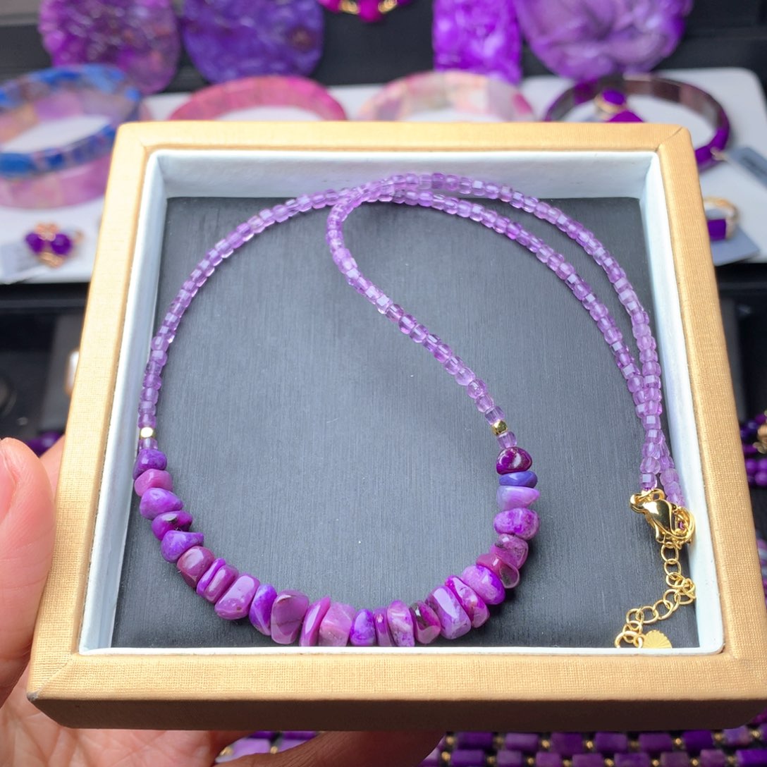 苏纪石（舒俱来）项链未镶嵌