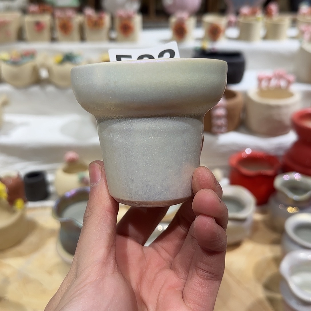 523  口6默认微瑕花盆 