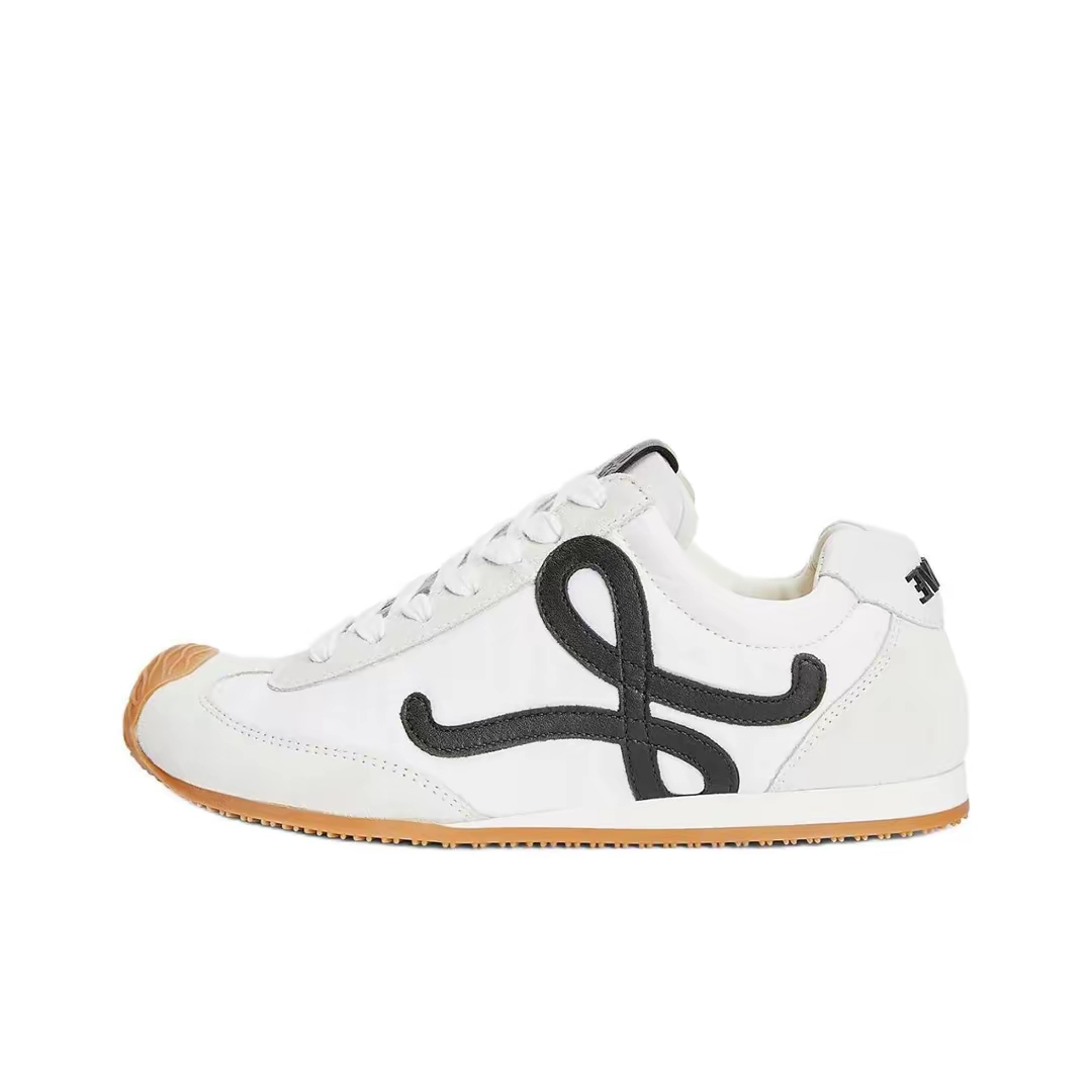 未使用 LOEWE/罗意威 字谜LOGO圆头系带德训鞋运动鞋