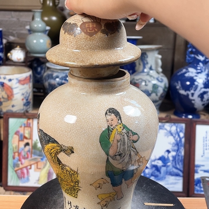 陶瓷葫芦景德镇陶瓷摆件