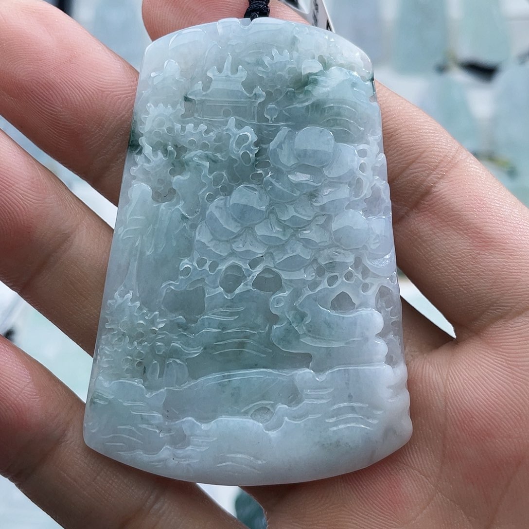 颈饰未镶嵌翡翠啊*翡翠