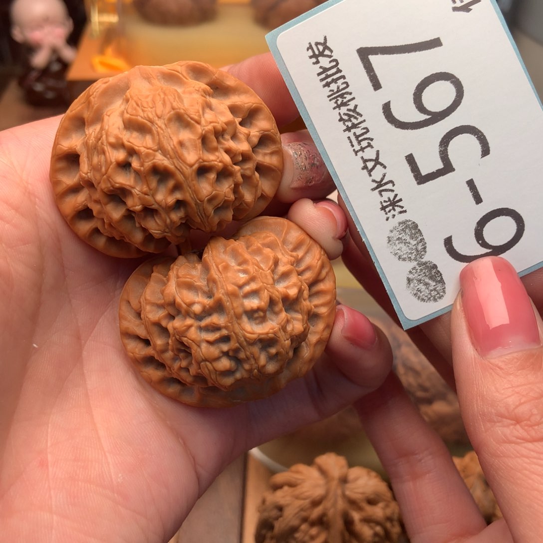 文玩核桃把件43宫灯