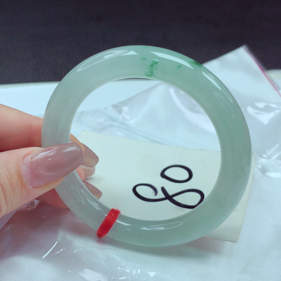 翡翠手镯未镶嵌手镯55