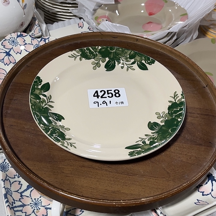 瓷微瑕外贸餐具4258