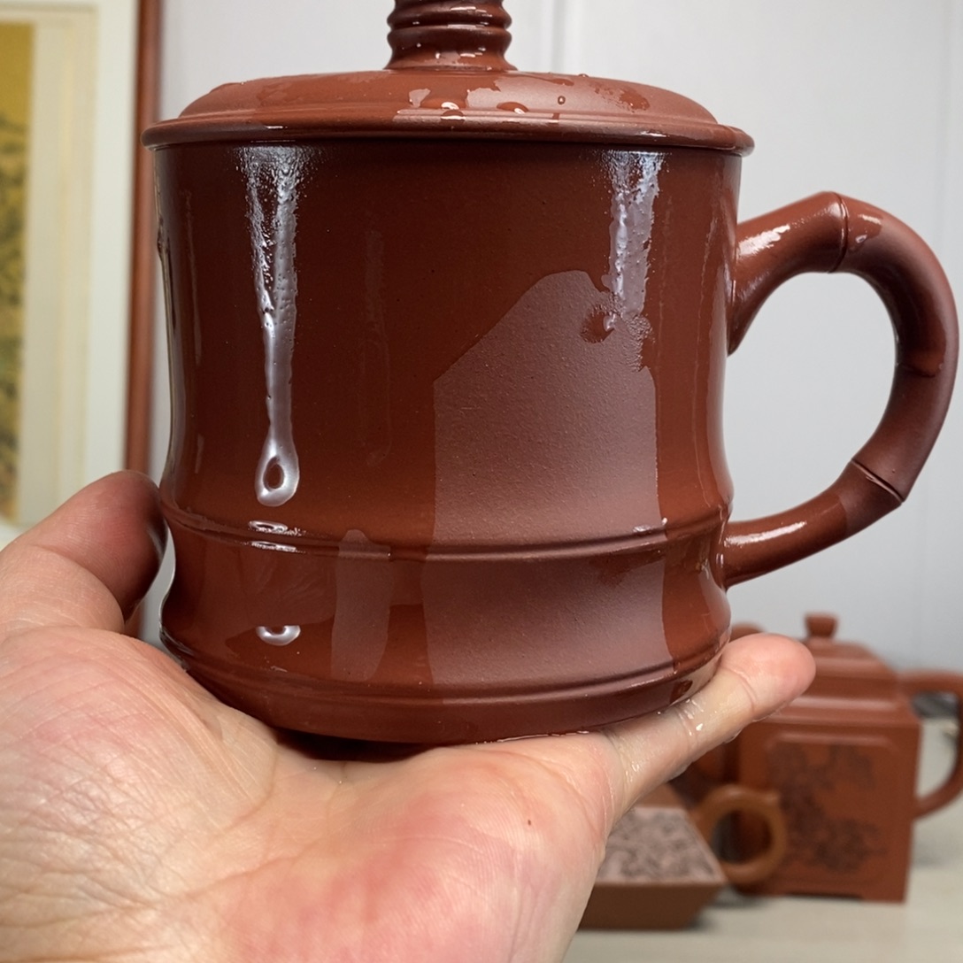 紫砂茶壶原矿泥料传统工艺制作