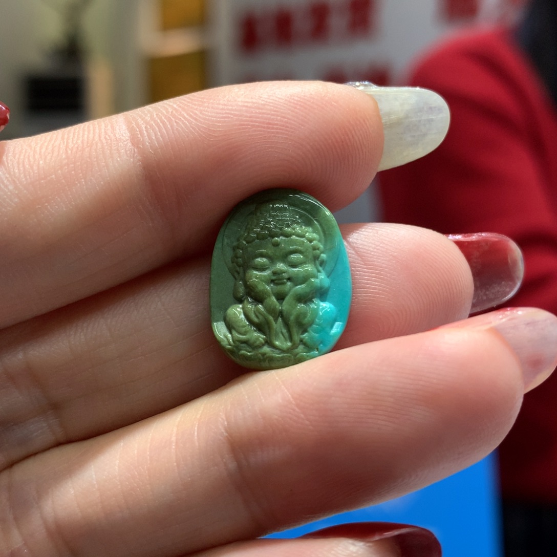 绿松石配饰未镶嵌