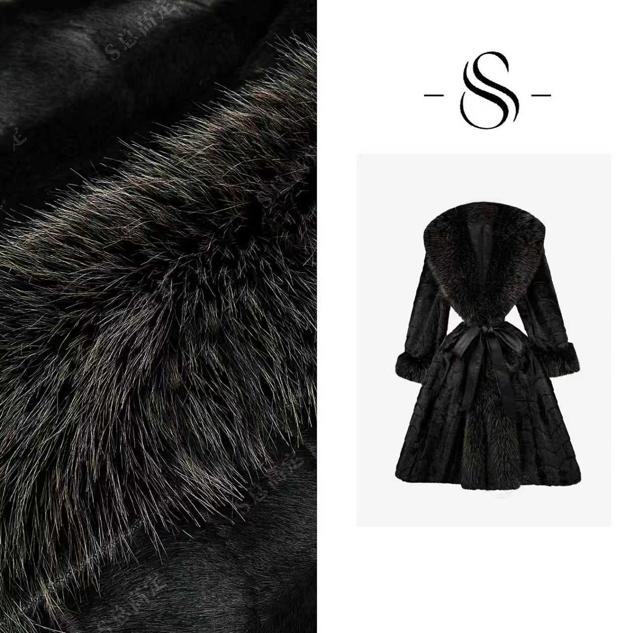 【莎总专属】冬季新款高级感轻奢风重工设计减龄气质短外套D0181