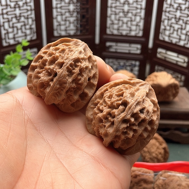 把件文玩核桃苹果