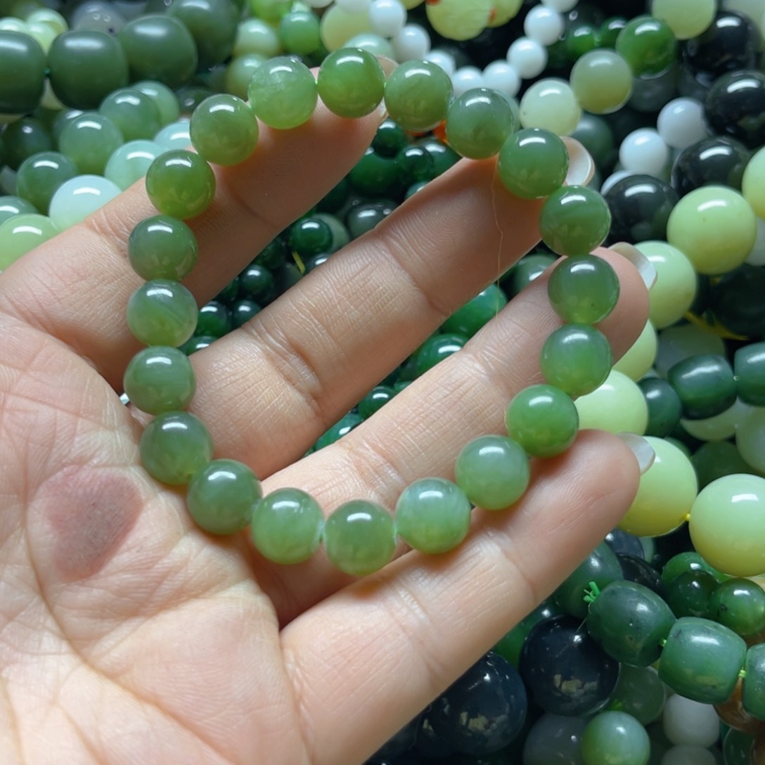 和田玉手链未镶嵌