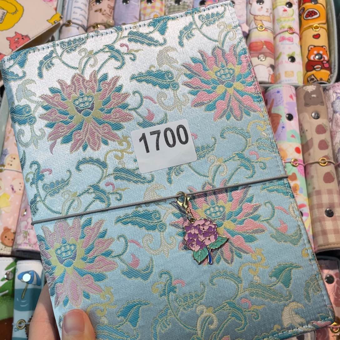 织绣A5活页不送纸1700