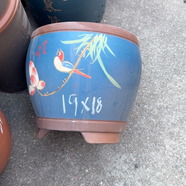 紫砂花盆特价清仓