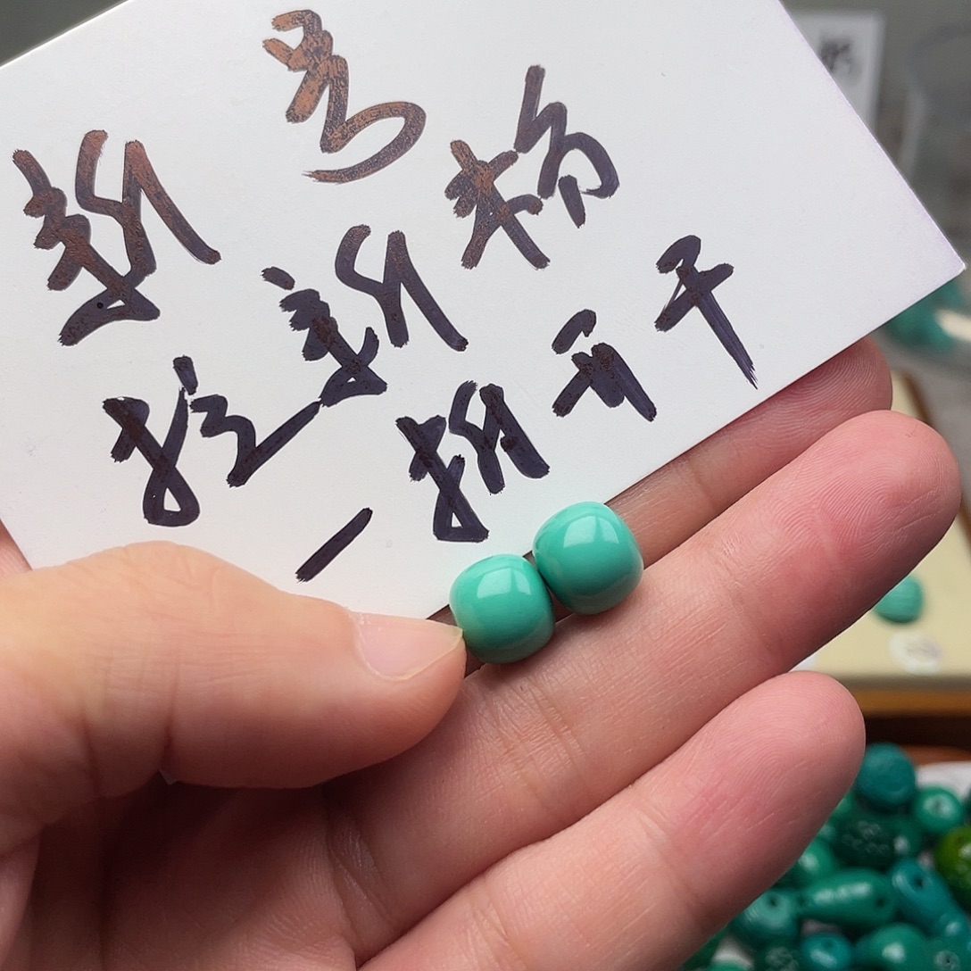 手工雕刻配饰配珠手串尺寸10