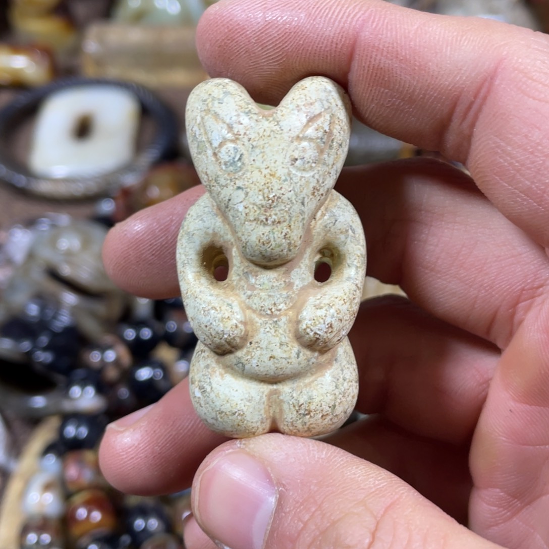 和田玉吊坠(不含链)未镶嵌